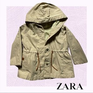 Zara Baby Girl Rain Coat